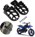 AnXin Motorcycle Foot Pegs for PW50 PW80 - Wider Stronger Footrests