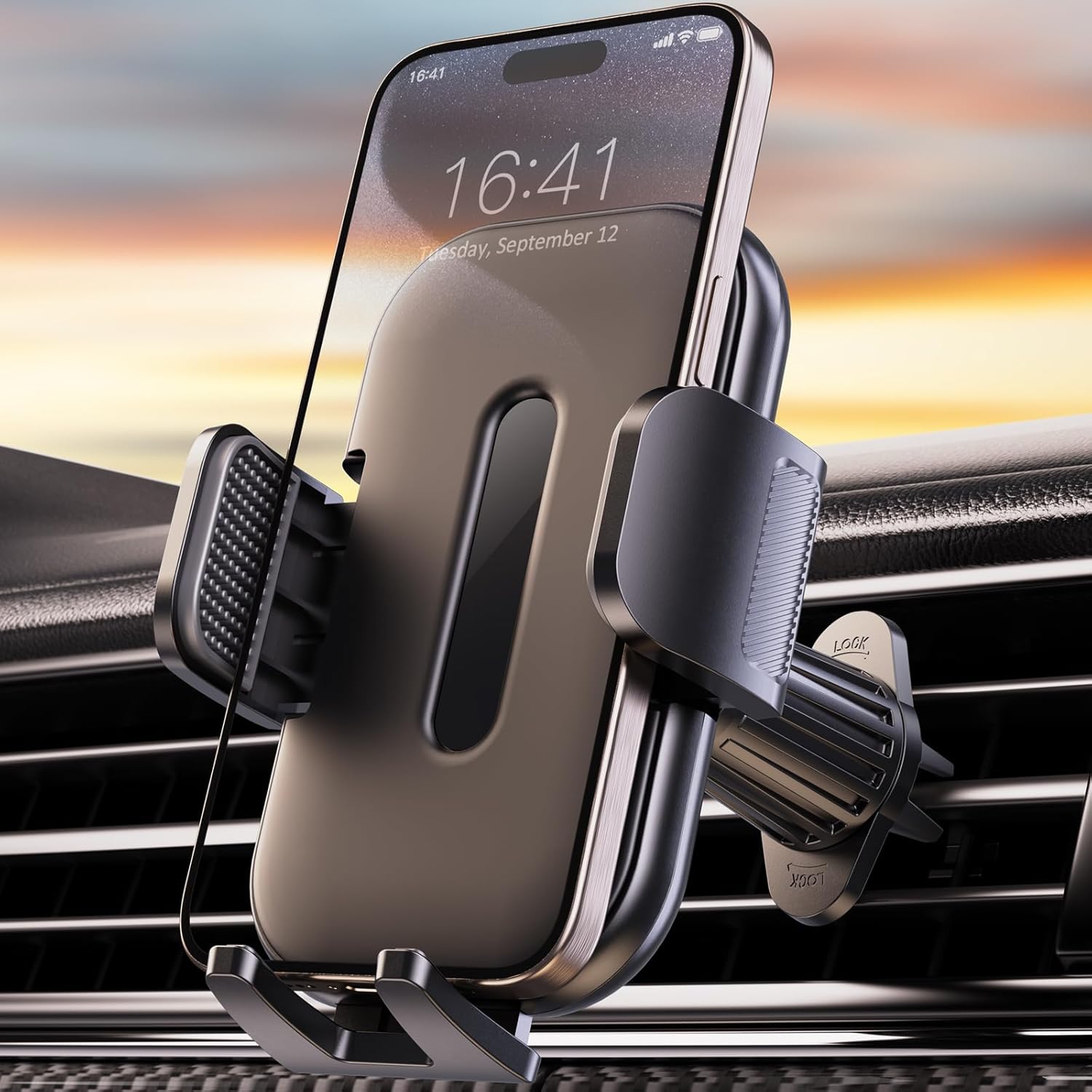 Hands-Free Air Vent Car Mount for iPhone & All Phones