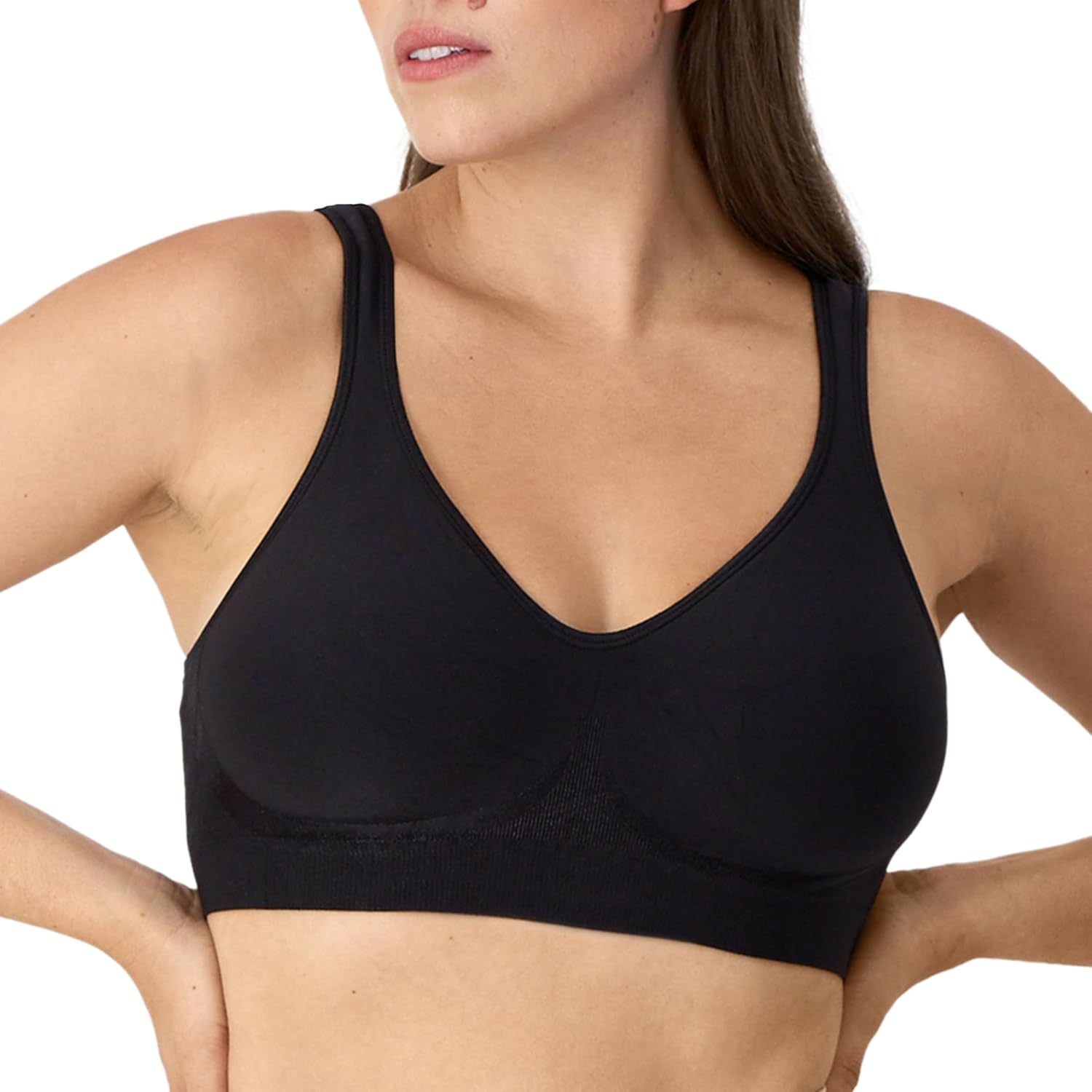 Bali Women's Wireless Bra - Comfort Revolution Seamless T-Shirt