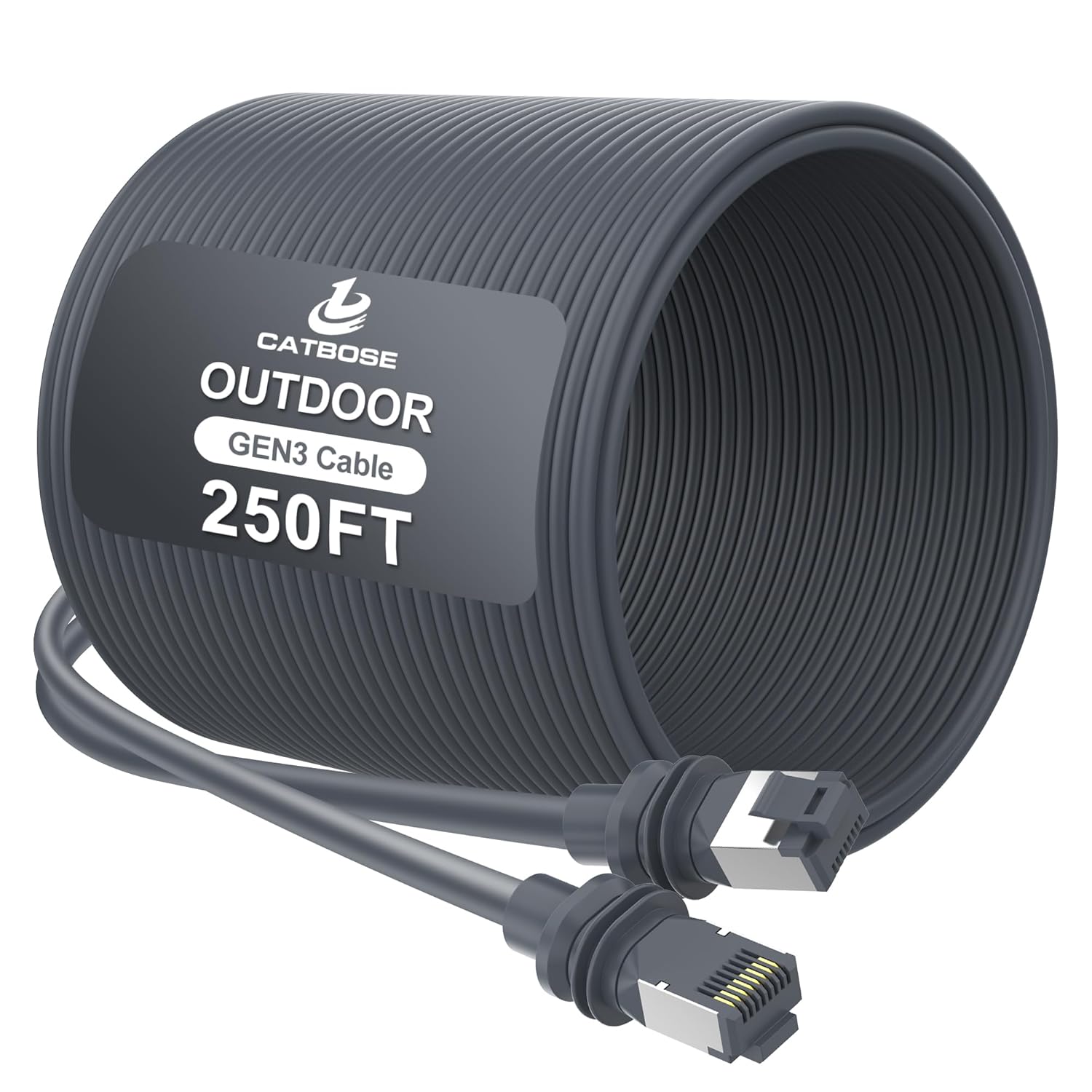 250FT Starlink Gen3 Cable for Reliable Outdoor Connectivity