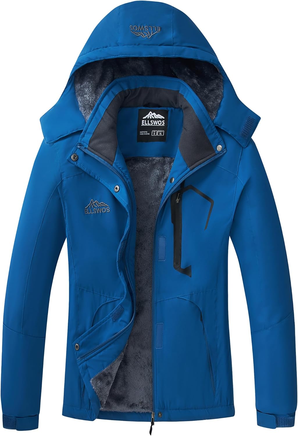 Warm Waterproof Ski Jacket for Women - ELLSWOS Winter Coats