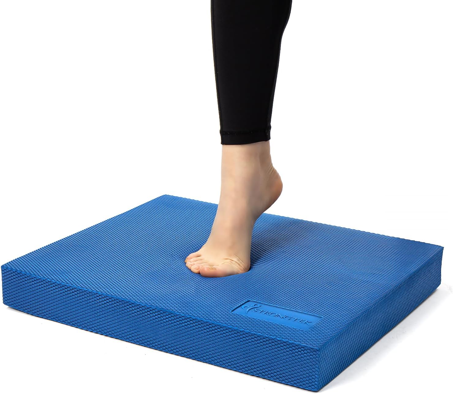 StrongTek Extra Wide Foam Balance Pad - Enhance Stability & Core Strength