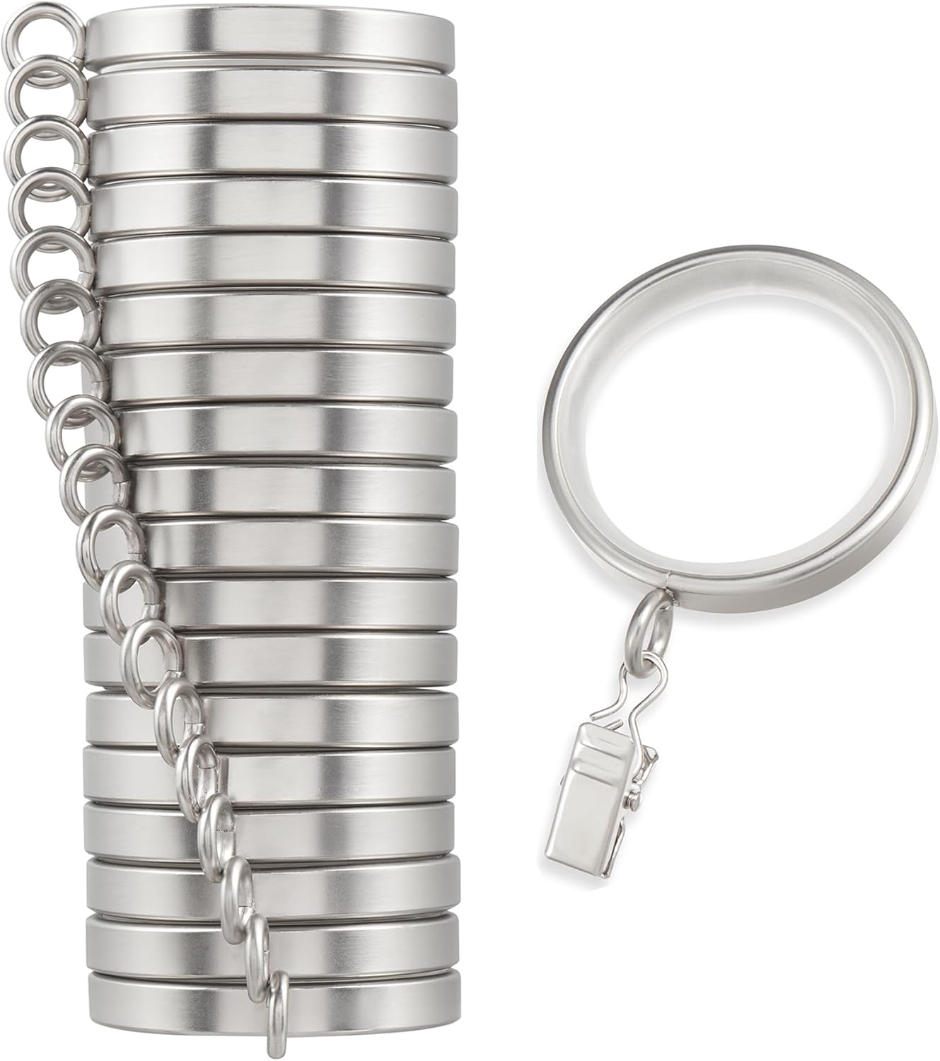 Premium Easy Glide Curtain Rings for Luxurious Window Treatments