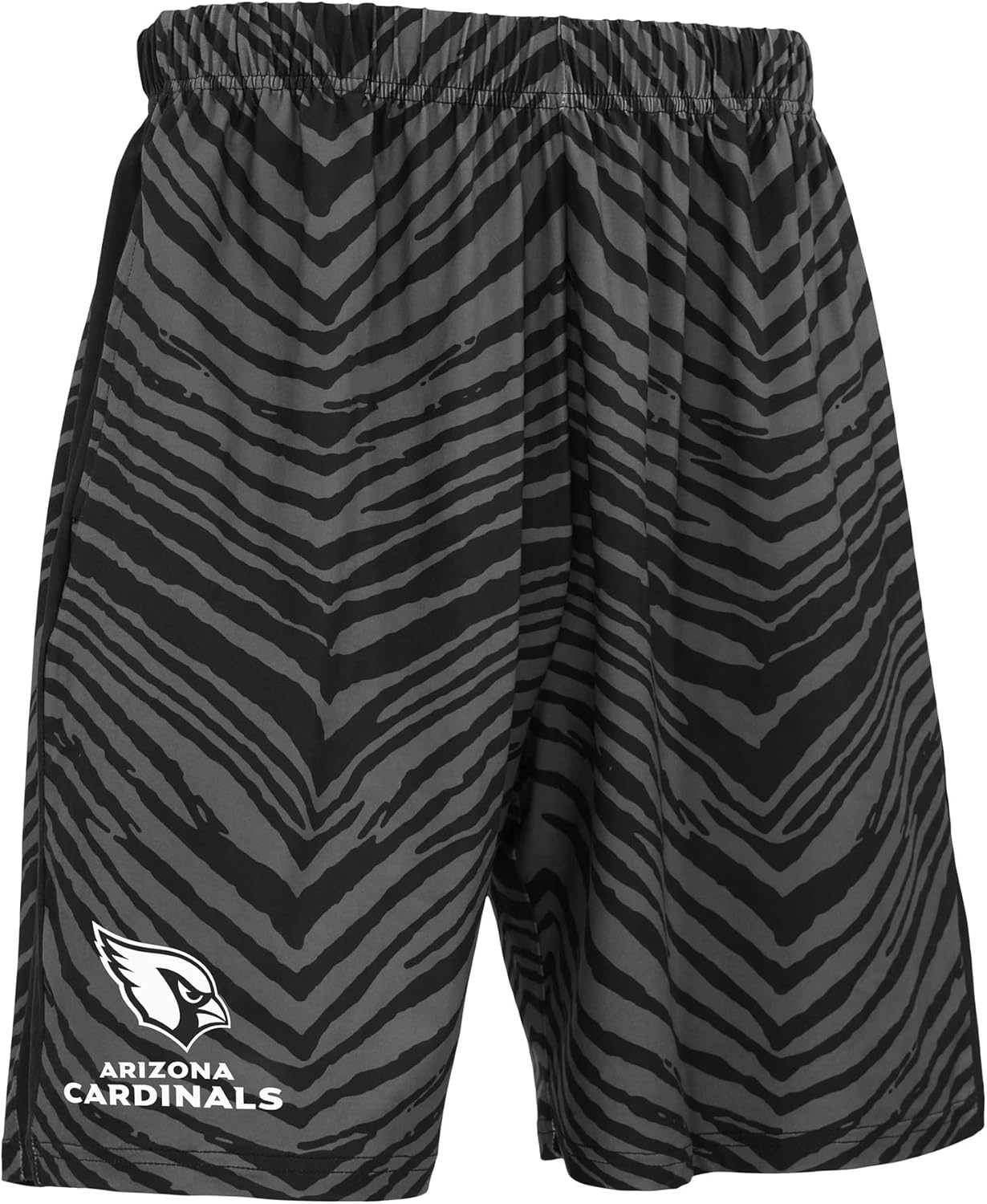 Zubaz NFL Men's 7 Inseam Shorts in Vibrant Camo and Zebra Styles