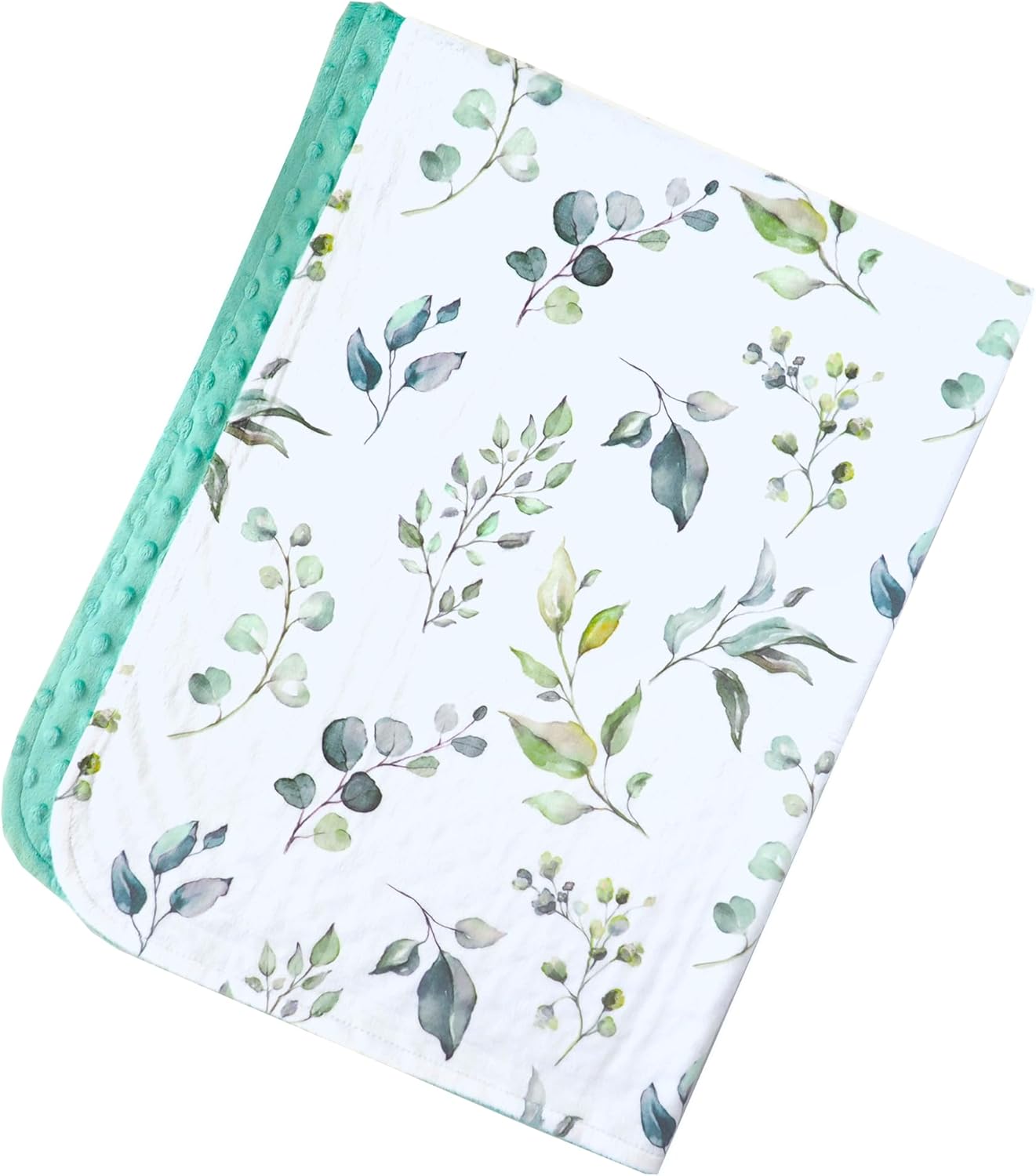 Premium Soft Plush Lightweight Minky Dot Toddler Baby Blanket