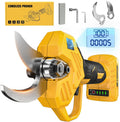 Pruning Shears Compatible with DeWalt 20v Battery - Fast Cordless Cuts