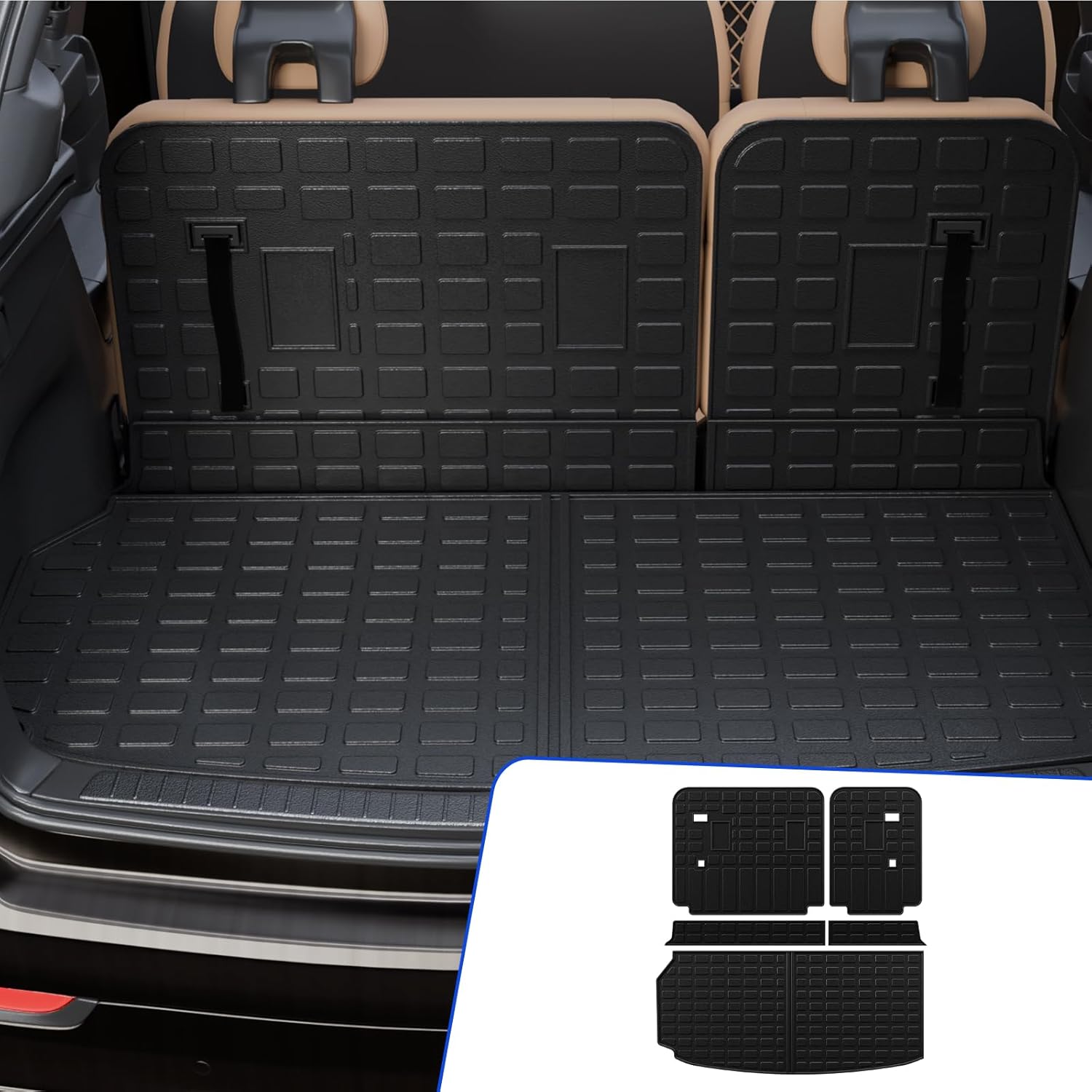 Cargo Mat for 2024 2025 2026 Chevy Traverse & GMC Acadia