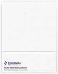 PrintWorks Professional 3 1/4 in Perforated Paper 8.5 x 11 - 500