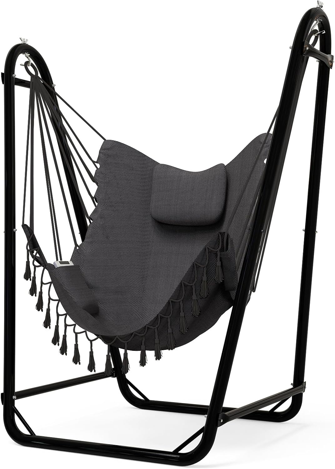 TOREVSIOR Unique U-Shaped Hammock Chair with Stand
