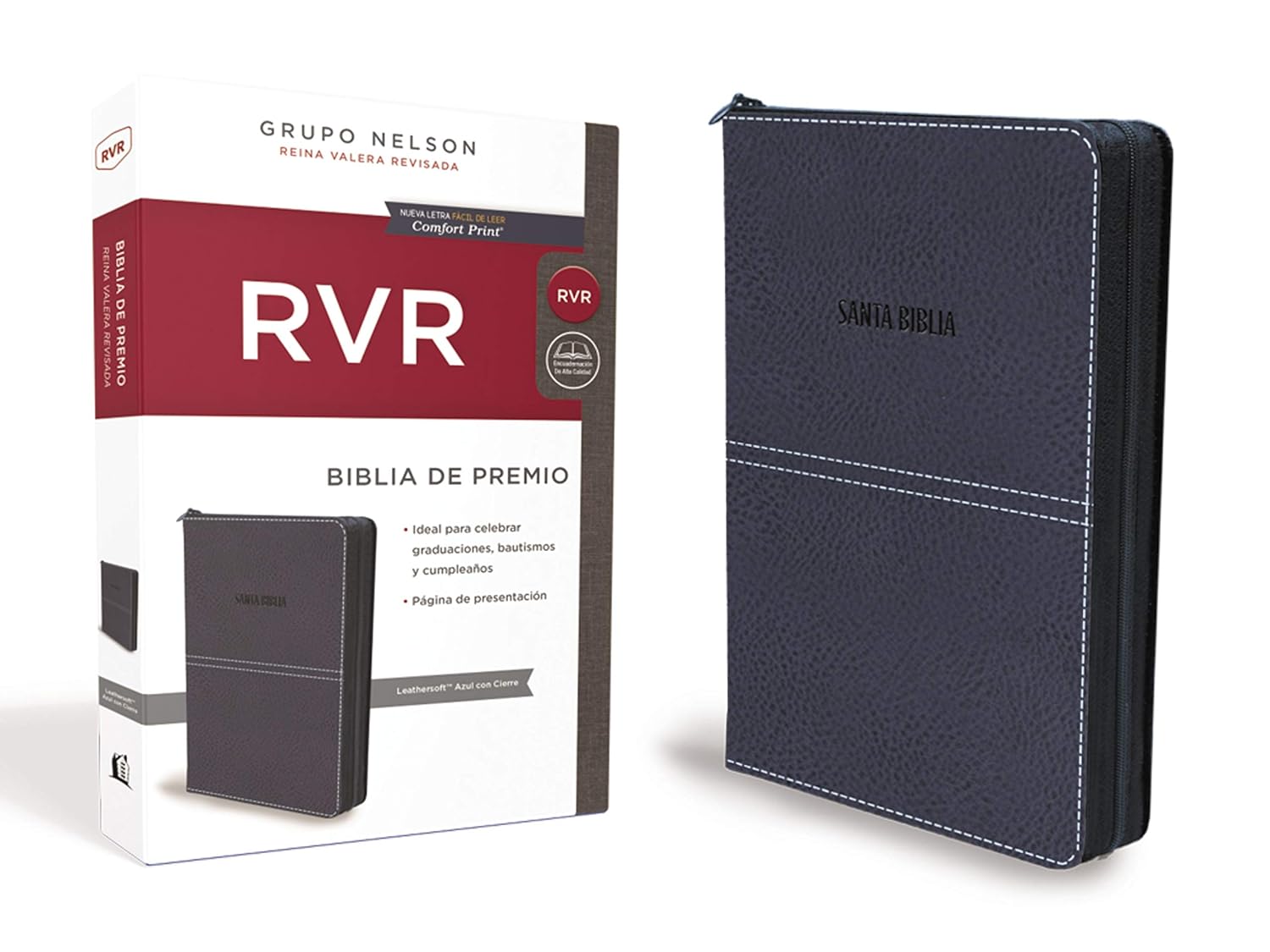 Biblia de Premio y Regalo Reina Valera Revisada en Leathersoft