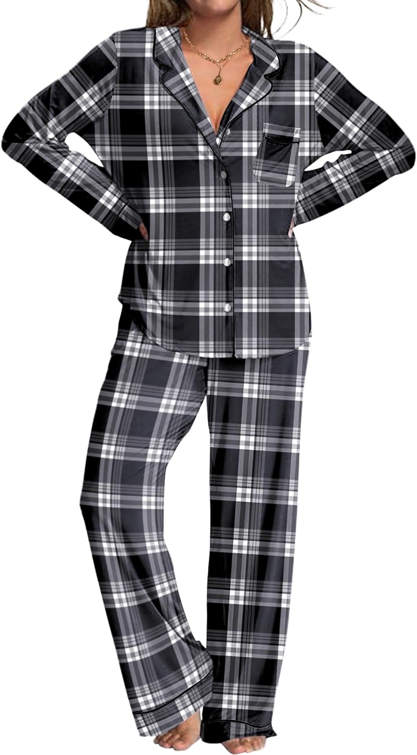 Ekouaer Womens Pajamas Set for Comfort and Style at Home