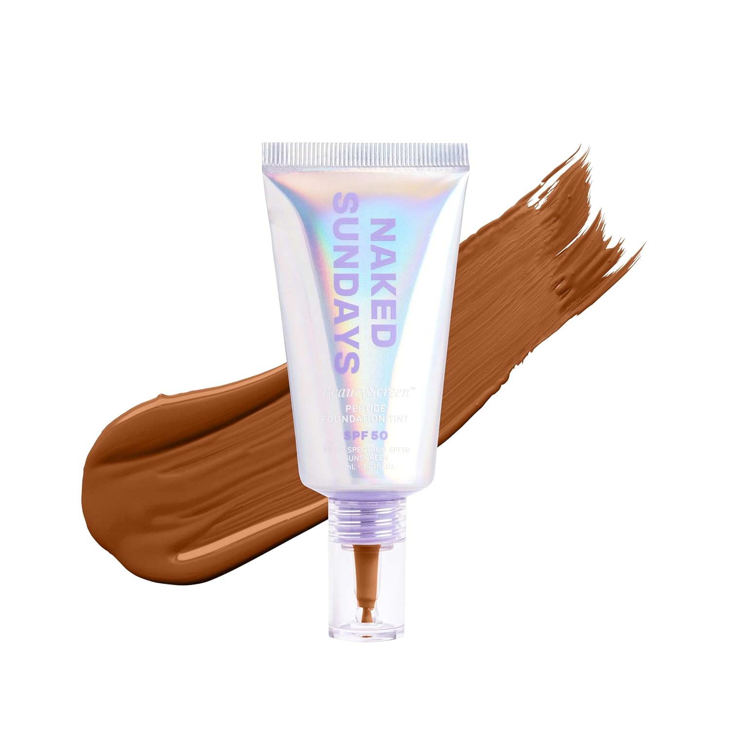 Naked Sundays BeautyScreen SPF 50 Mineral Peptide Foundation Tint