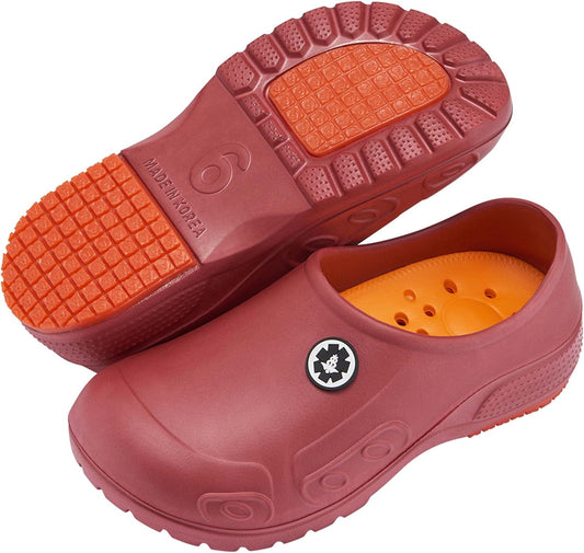 YUNGPRIME Slip-Resistant Work Shoes for Men and Women