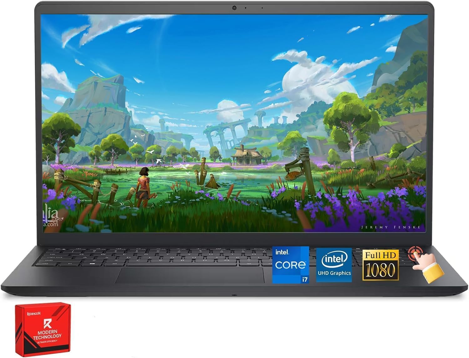 Dell 15 Touchscreen Business Laptop with Intel i7 Power
