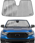 Windshield Sun Shade for Ford Ranger 2019-2023 - Custom Fit Sunshade