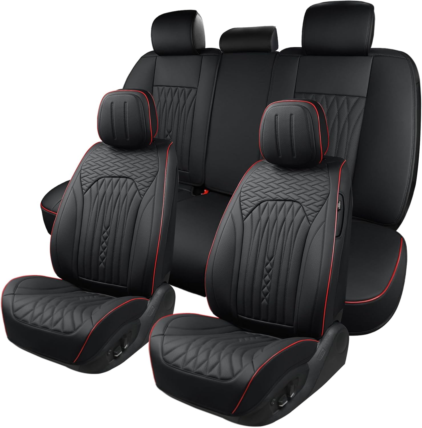 Car Seat Covers Full Set - Premium Leather Protection for Cars