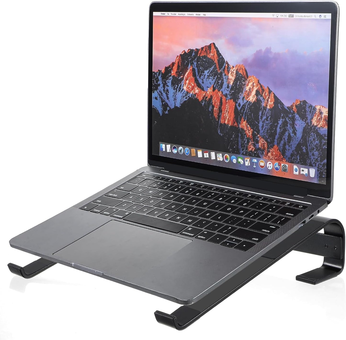 Aluminum Laptop Stand for Ergonomic Comfort