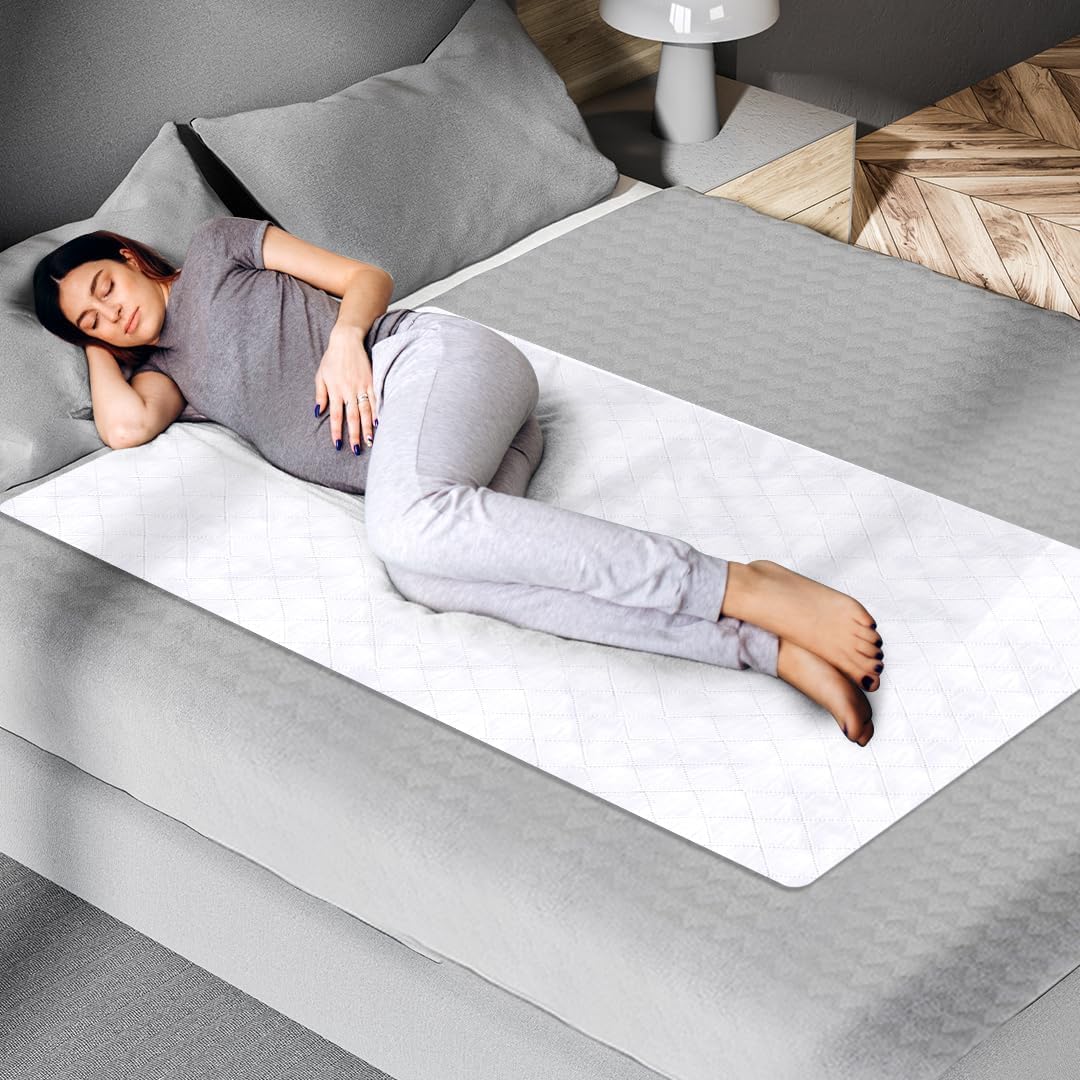 Epica Washable Waterproof Bed Pads for Incontinence Protection