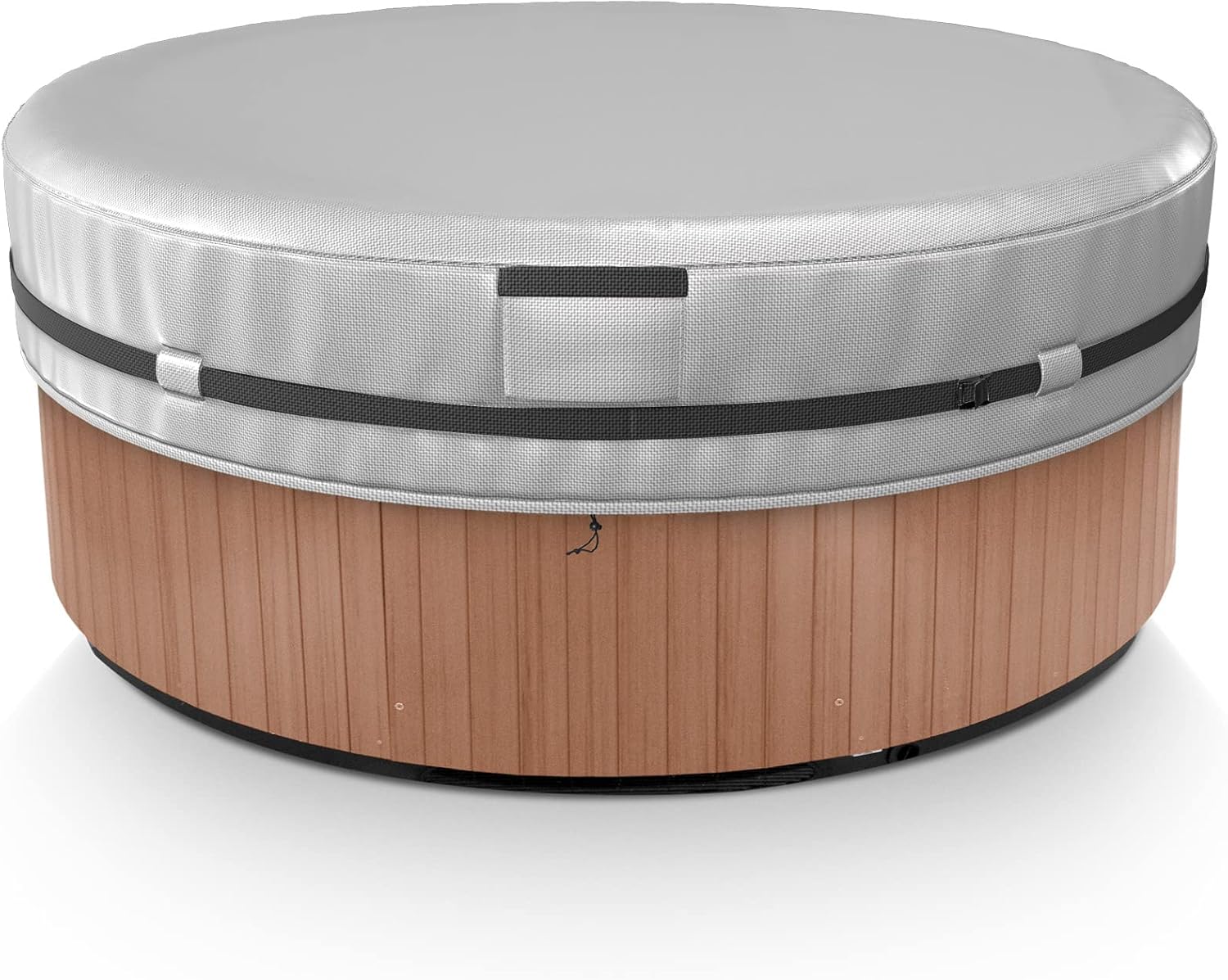 AKEfit Round Hot Tub Cover - Waterproof & Windproof Protection