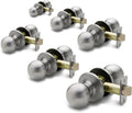 Copper Creek Passage Interior Door Knob Satin Stainless - Durable