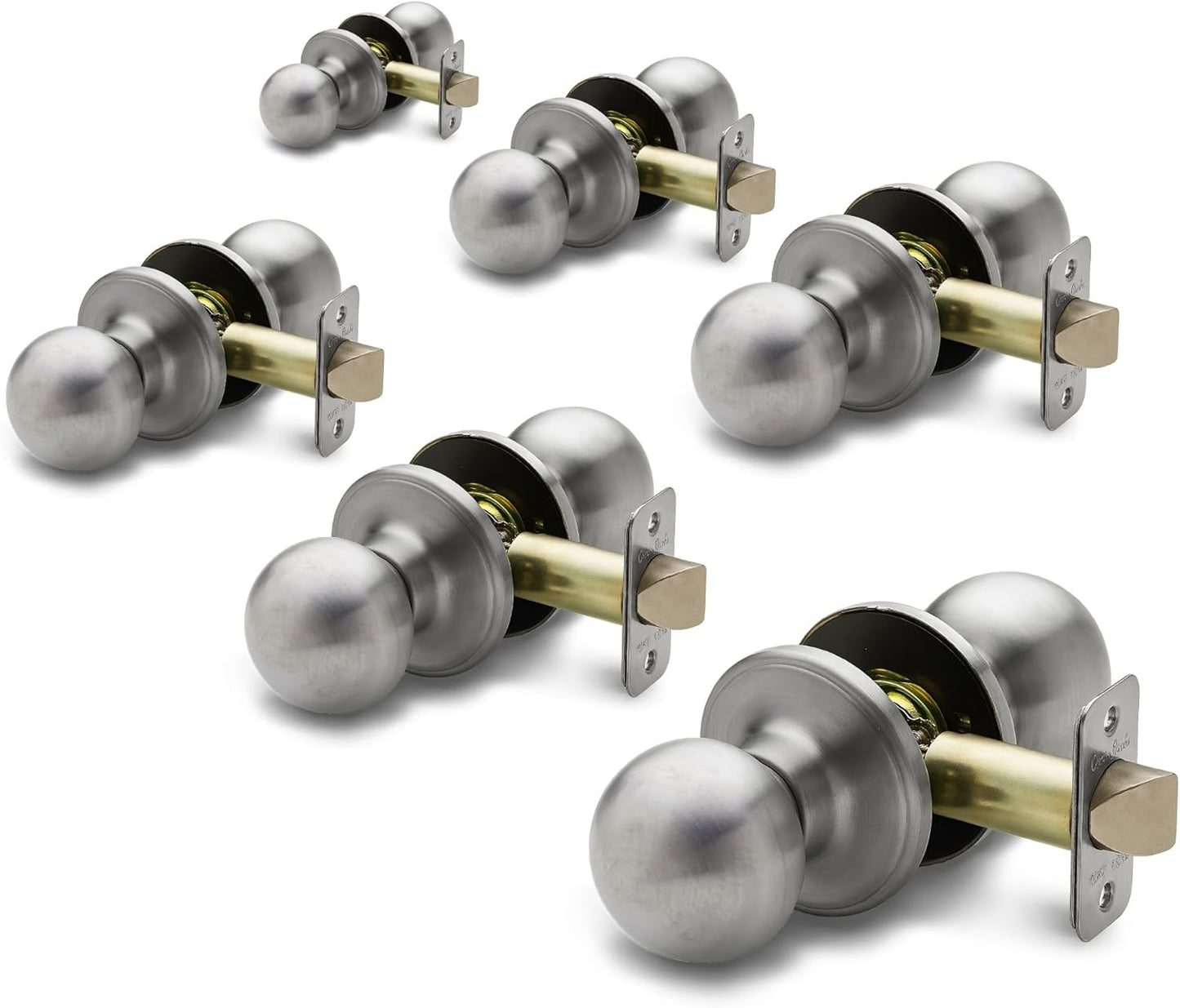 Copper Creek Passage Interior Door Knob for Modern Homes