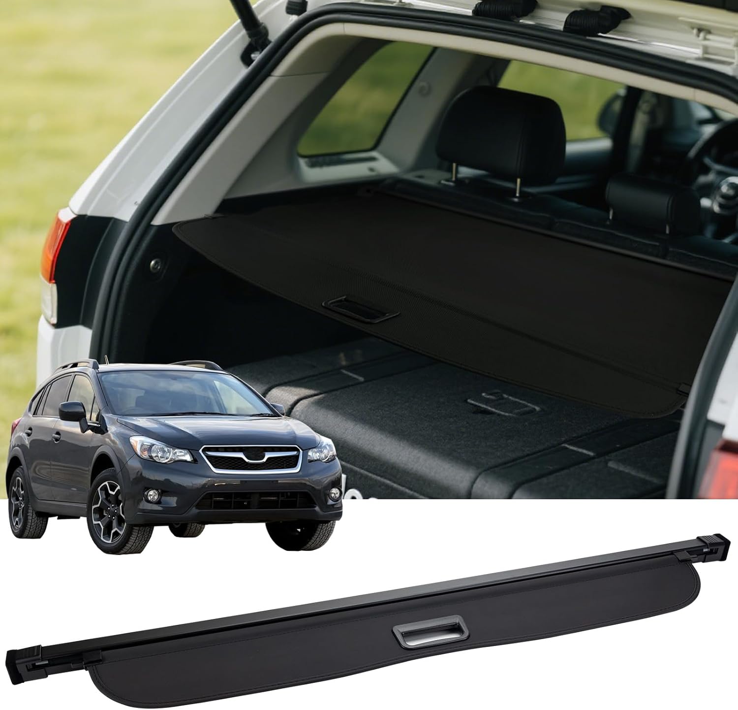 Retractable Trunk Cargo Cover for Subaru Crosstrek & Impreza