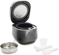 GreenPan Rice Cooker 8-Cup Cooked - Low-Carb, 10 One-Touch Presets
