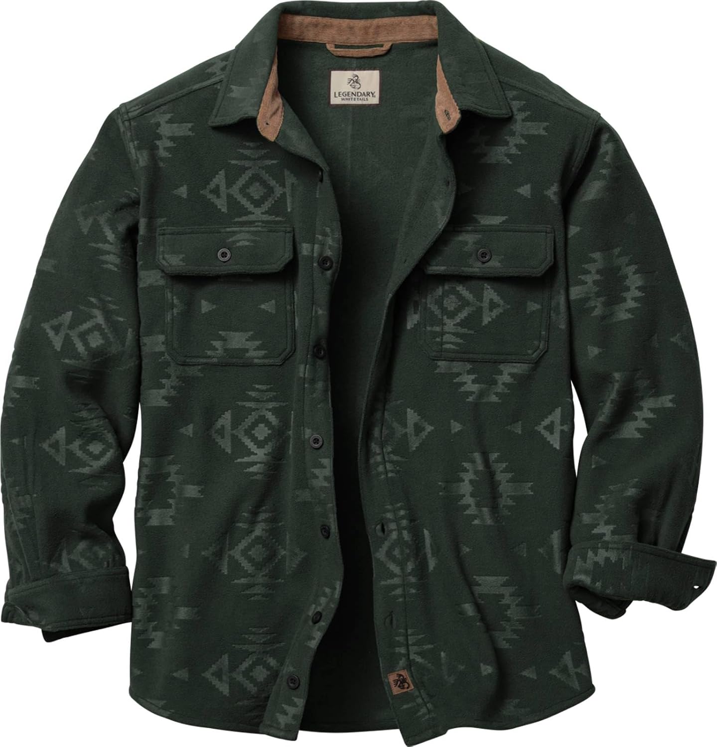 Legendary Whitetails Long Sleeve Fleece Button Up Shirt Review