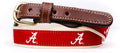 Web Leather Mens Belt for Men - Licensed StadiumSpot Comfort