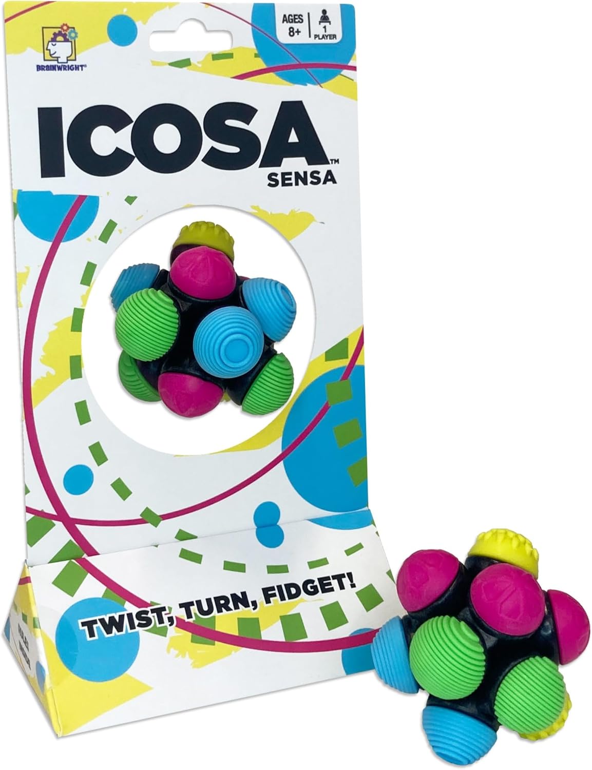 Icosa Sensa Fidget Ball ~ Engage Your Mind!
