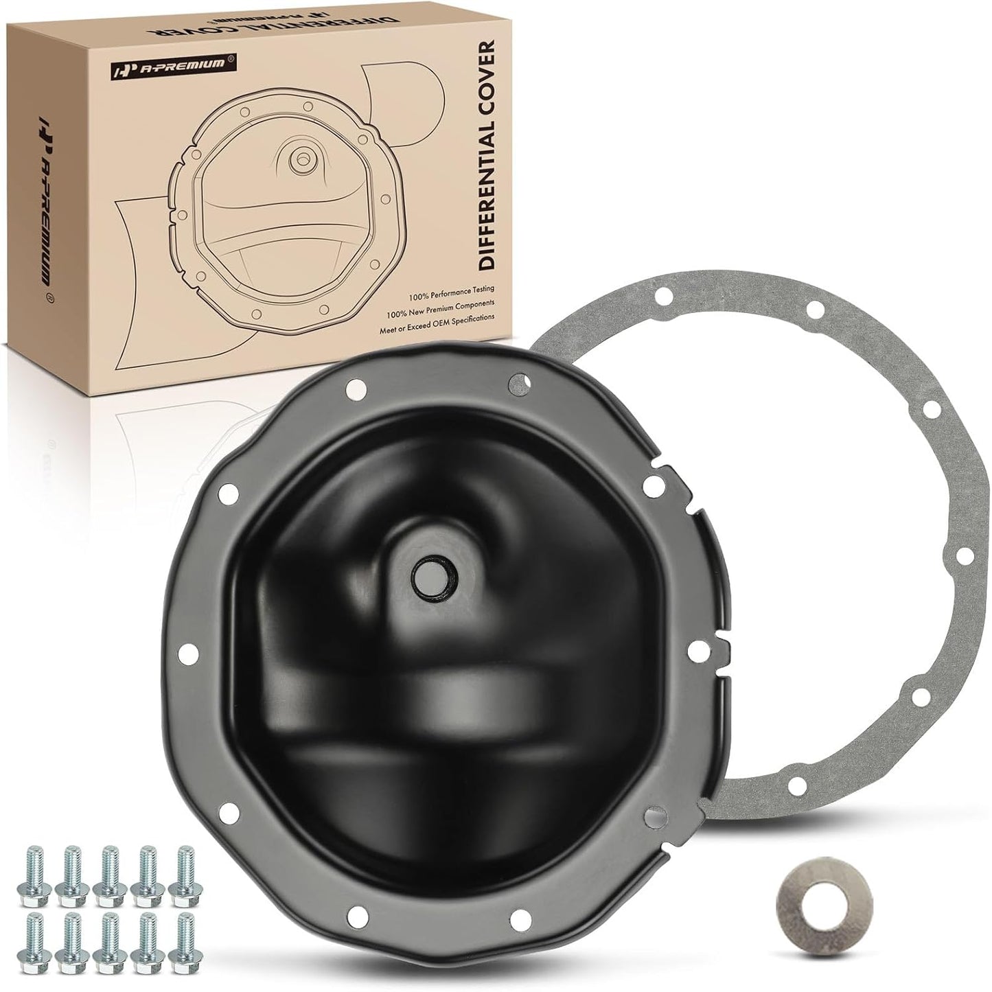A-Premium Rear Differential Cover for Chevy GMC Cadillac Models