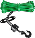 1/4ft Synthetic Winch Rope 50 ft Heavy Duty 10,000LBs - Safer ATV