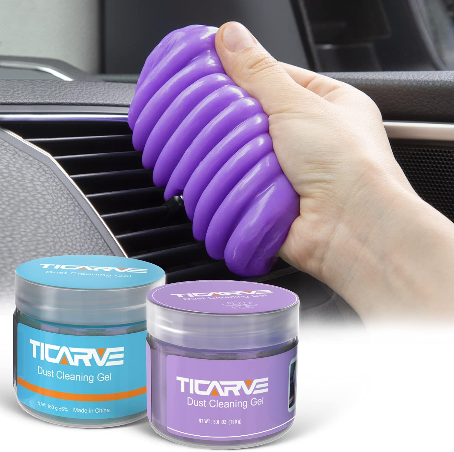 TICARVE Car Cleaning Gel - Deep Clean & Detailing