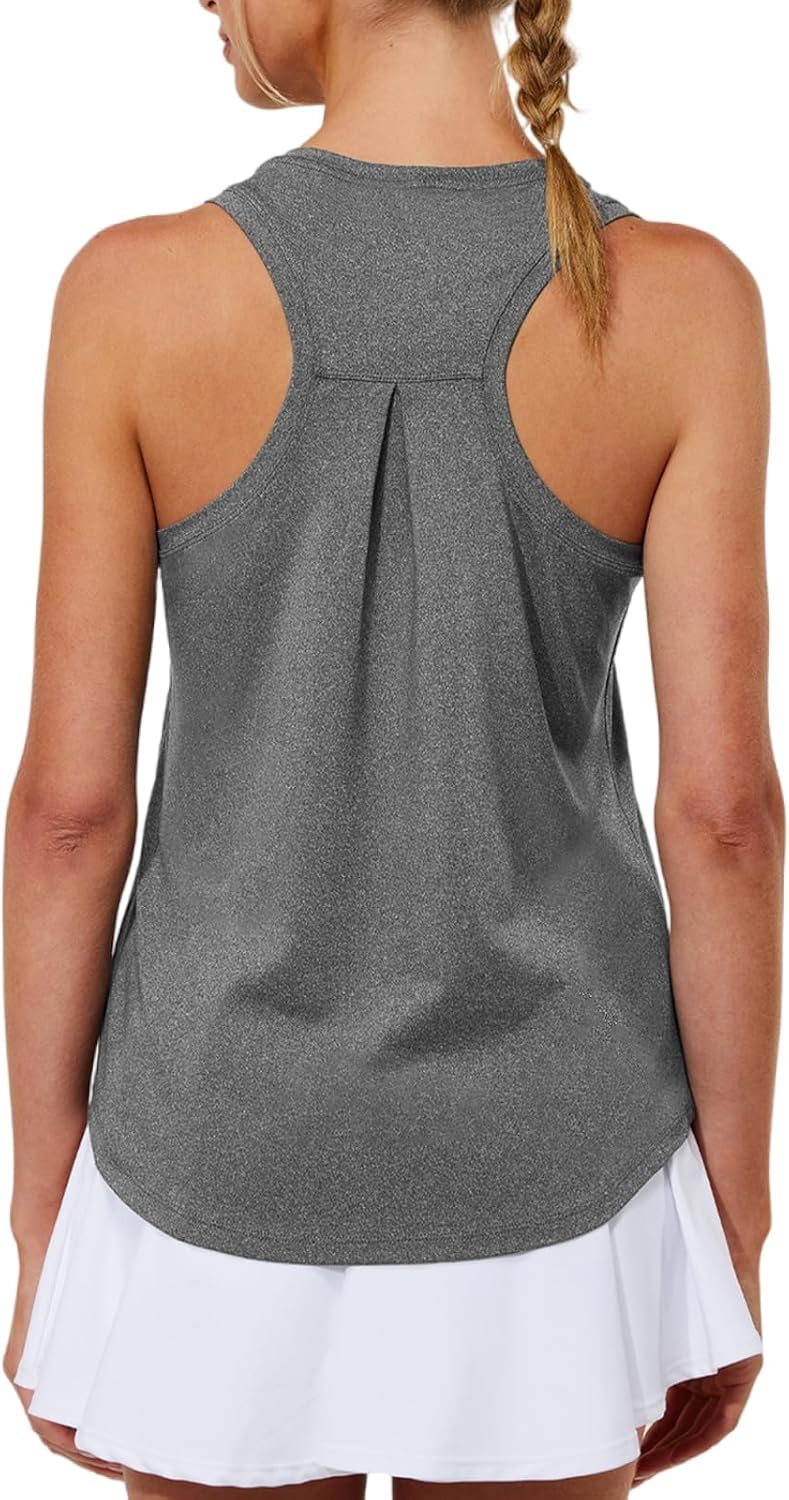 Quick Dry Racerback Tank for Women - Stay Dry & Stylish