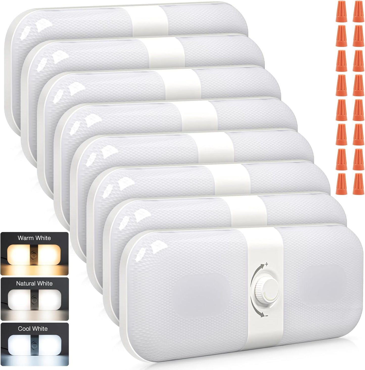 CT CAPETRONIX RV Lights Interior 1700LM with 3 Color Options