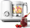 AMZBABYCHEF 4-in-1 Baby Food Maker | Auto Cooking & Grinding