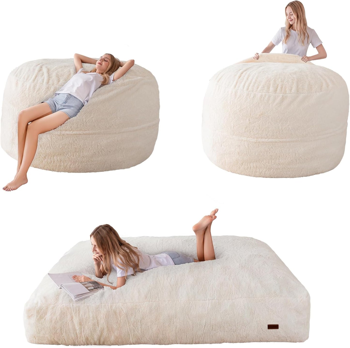 MAXYOYO Giant Bean Bag Chair Bed for Adults - Comfort & Style