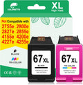 COLORETTO 67XL Ink for HP Envy 6055e and 6000 Series - High Yield