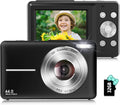 Toberto Digital Camera FHD 1080P 44MP for Kids - Compact Creative