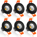 inShareplus 2 in LED Downlight 3W Dimmable Natural White - Slim 6 Pack