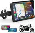 Motorcycle Wireless CarPlay & Android Auto 7ft GPS Screen - Waterproof