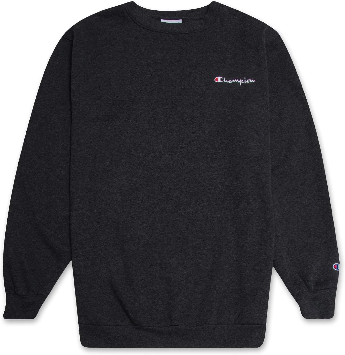 Champion Crewneck Sweatshirt for Big and Tall Men - Warm Fleece