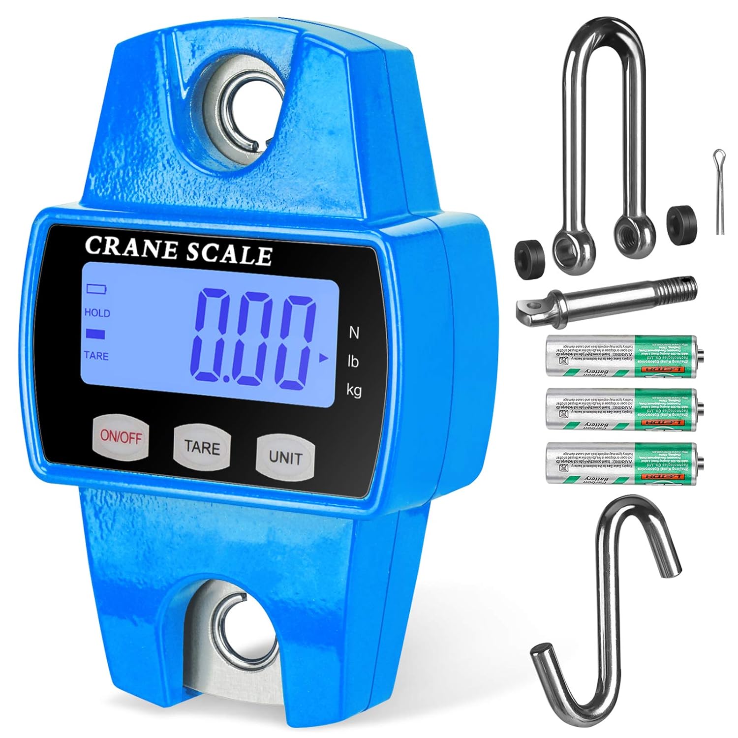 RoMech 660lb Digital Hanging Scale for Farm and Outdoor Use