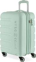 Clearly Aqua 19in Hardside Carry-On Luggage - Spinner Wheels