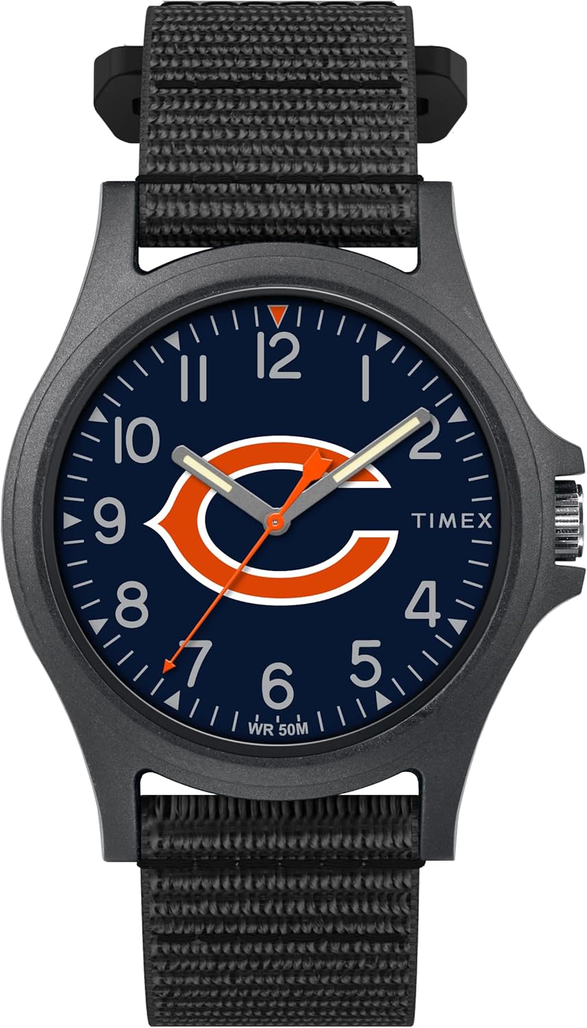 Timex Men's NFL Pride 40mm Watch with Adjustable FastWrap Strap