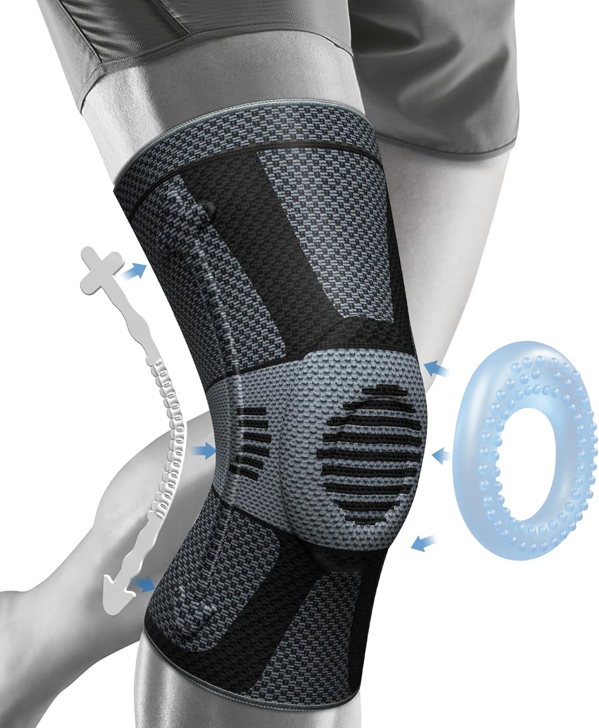 NEENCA Professional Knee Brace for Pain Relief and Support