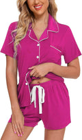 Senert Pajamas Set For Women Short Sleeve Sleepwear (Style ZQNG)
