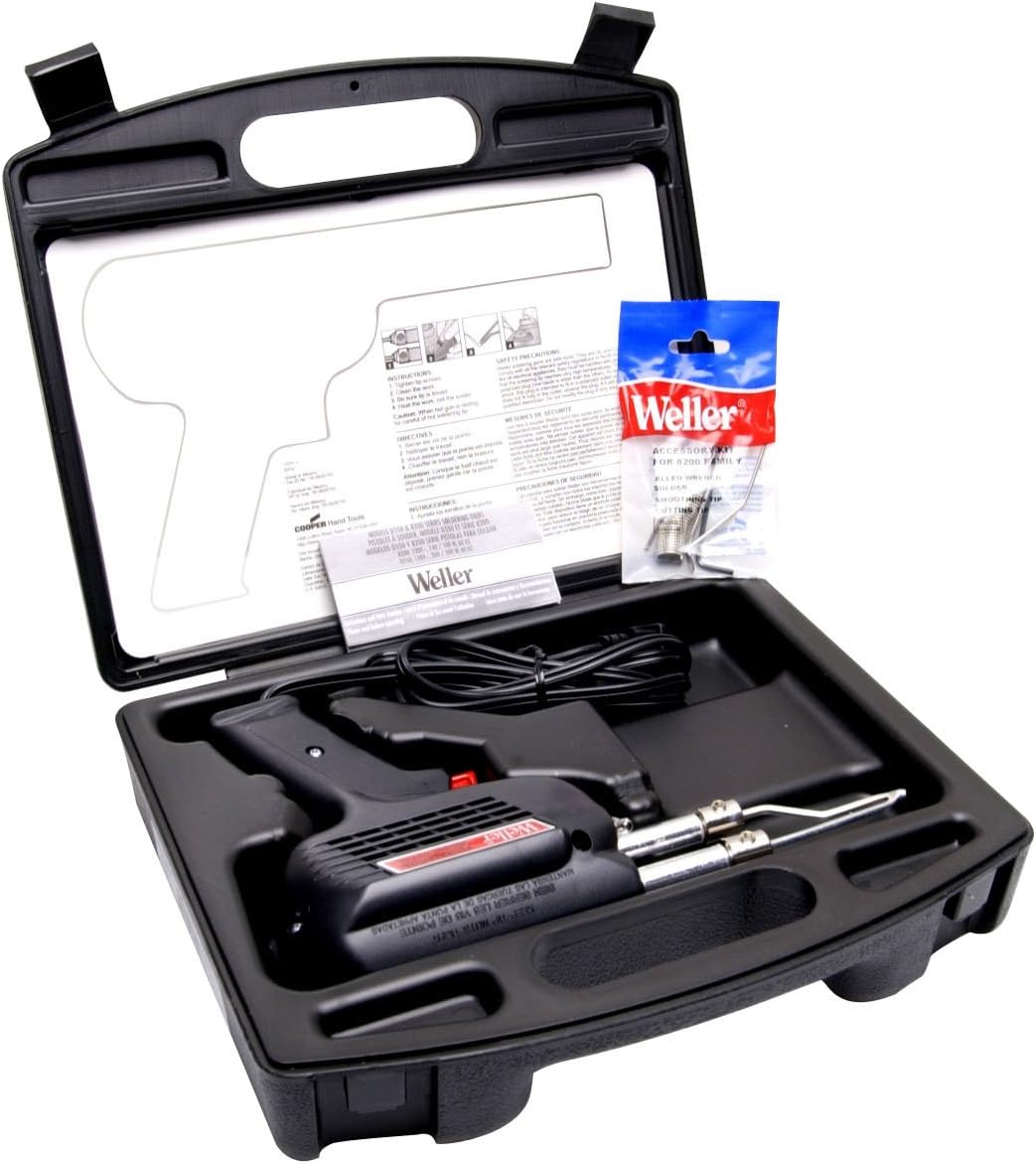 Weller 260 Watt Professional Soldering Gun Kit with Tips