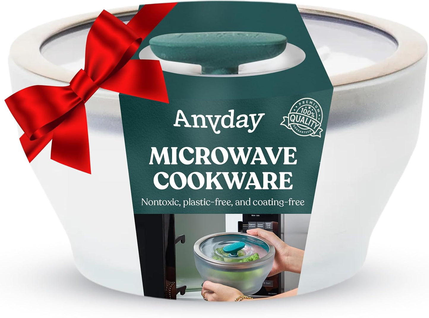 Anyday 8-Cup Microwave Cookware for Healthy Meal Prep