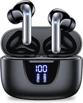 BOLOXA Wireless Earbuds 76Hrs Playtime Bluetooth Headphones - Long
